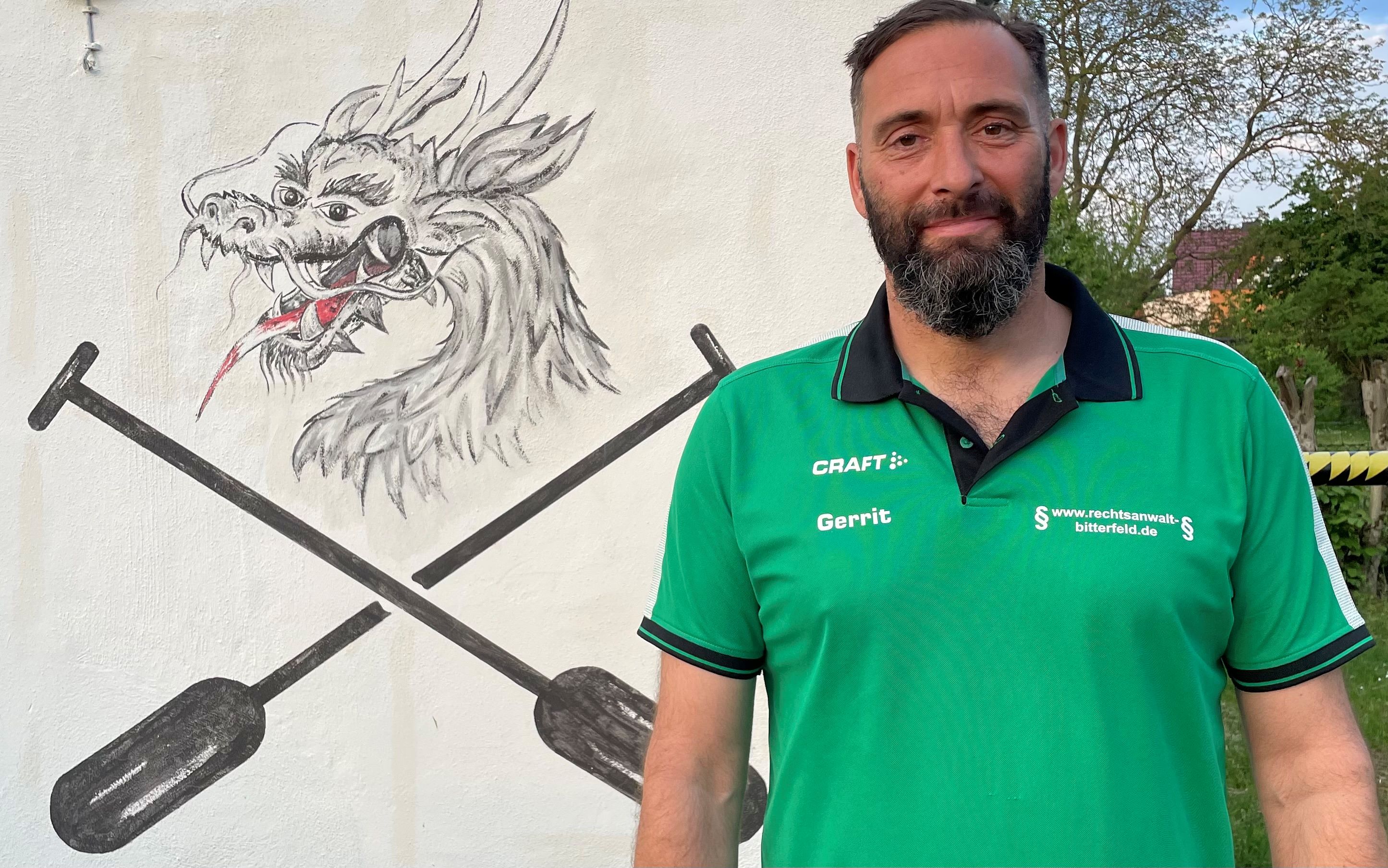 Drachenbootwart Gerrit Müller